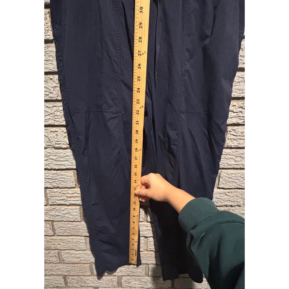 Lululemon Dance Studio Crop Navy Blue Jogger Pants Size M - Picture 3 of 6
